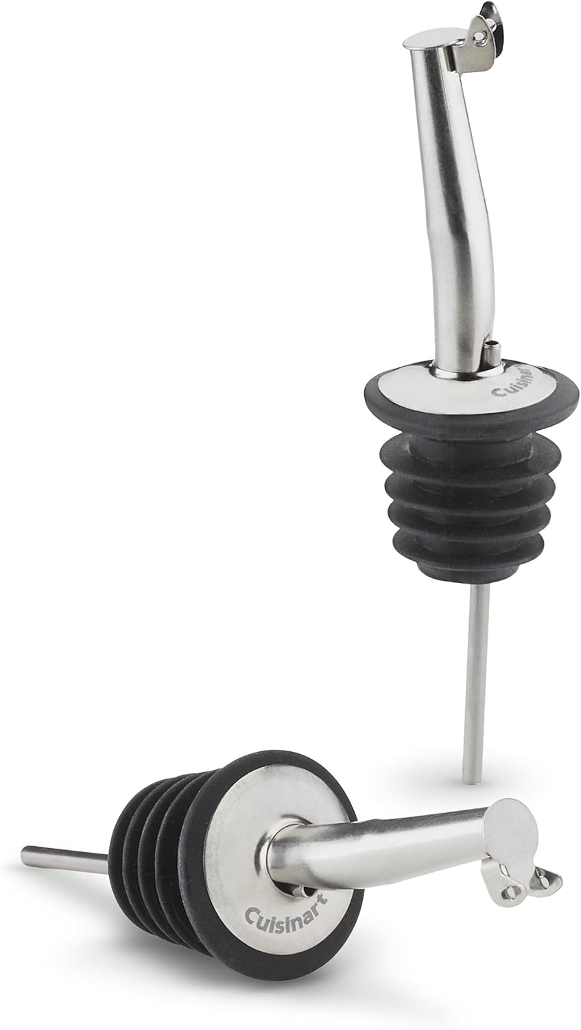 Cuisinart CTG-00-2LP Bottle Pourers, Stainless Steel, 1.25″ Cuisinart CTG-00-2LP Bottle Pourers, Stainless Steel, 1.25″
