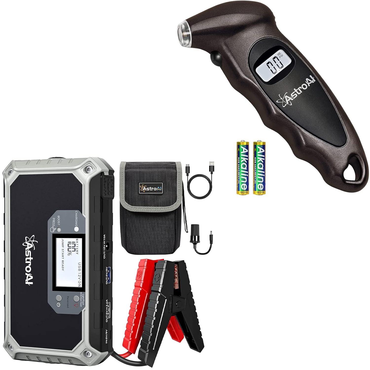 AstroAI Digital Tire Pressure Gauge with Replaceable AAA