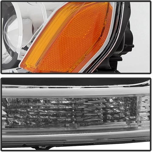 Miniatura 5 de ACANII - Faros delanteros para Suzuki Grand Vitara 2006 2007 2008, faros delanteros del mercado de accesorios para conductor + lado del pasajero