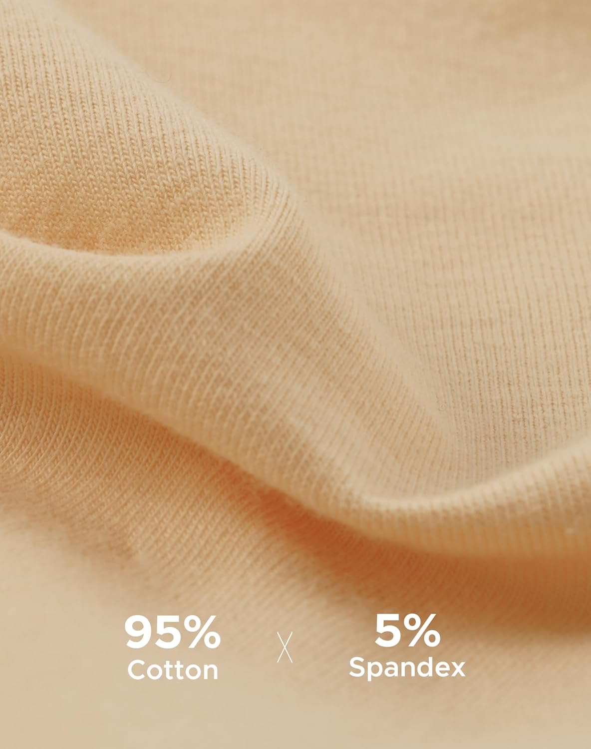 INNERSY Women's Plus Size Period Underwear Heavy Flow Cotton Leak-proof Menstrual Absorbency Panties 3-Pack - Image 7