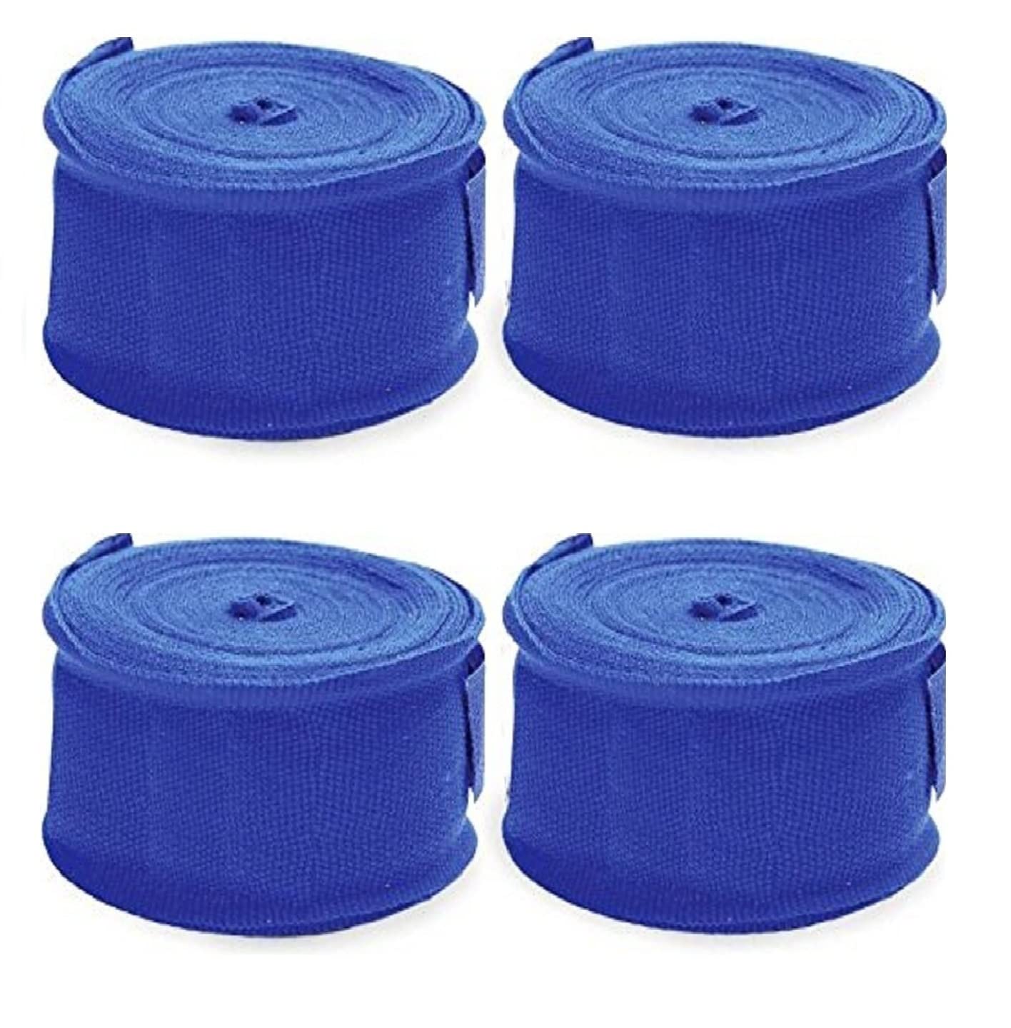 Spanco 2 Pair Cotton Material Boxing Hand Wraps Elastic Hand & Wrist Support for Kickboxing Training Gym Workout ( Blue ,Blue ) (B083QXM6NK) Amazon Price History, Amazon Price Tracker