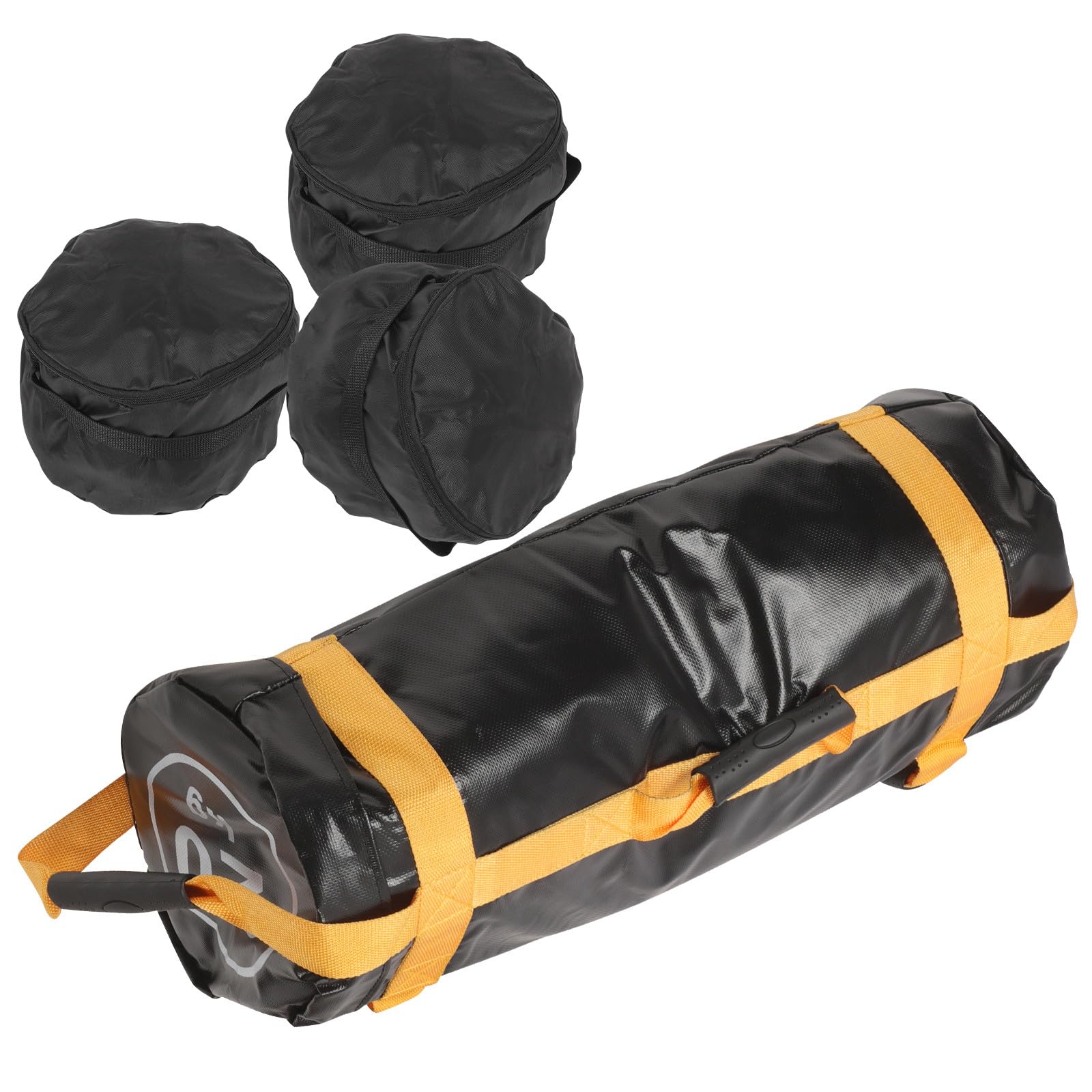 Sacco per Sollevamento Pesi da 20 Kg in Pvc Resistente, Borsa per Allenamento Funzionale Uomo e Donna, Attrezzatura Sportiva per Palestra e Training Slitta