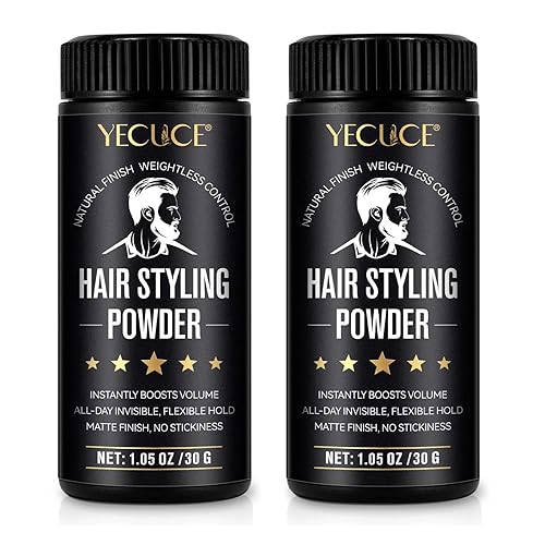Yecuce Hair Powder for Men, 2 Pack Texture Powder for