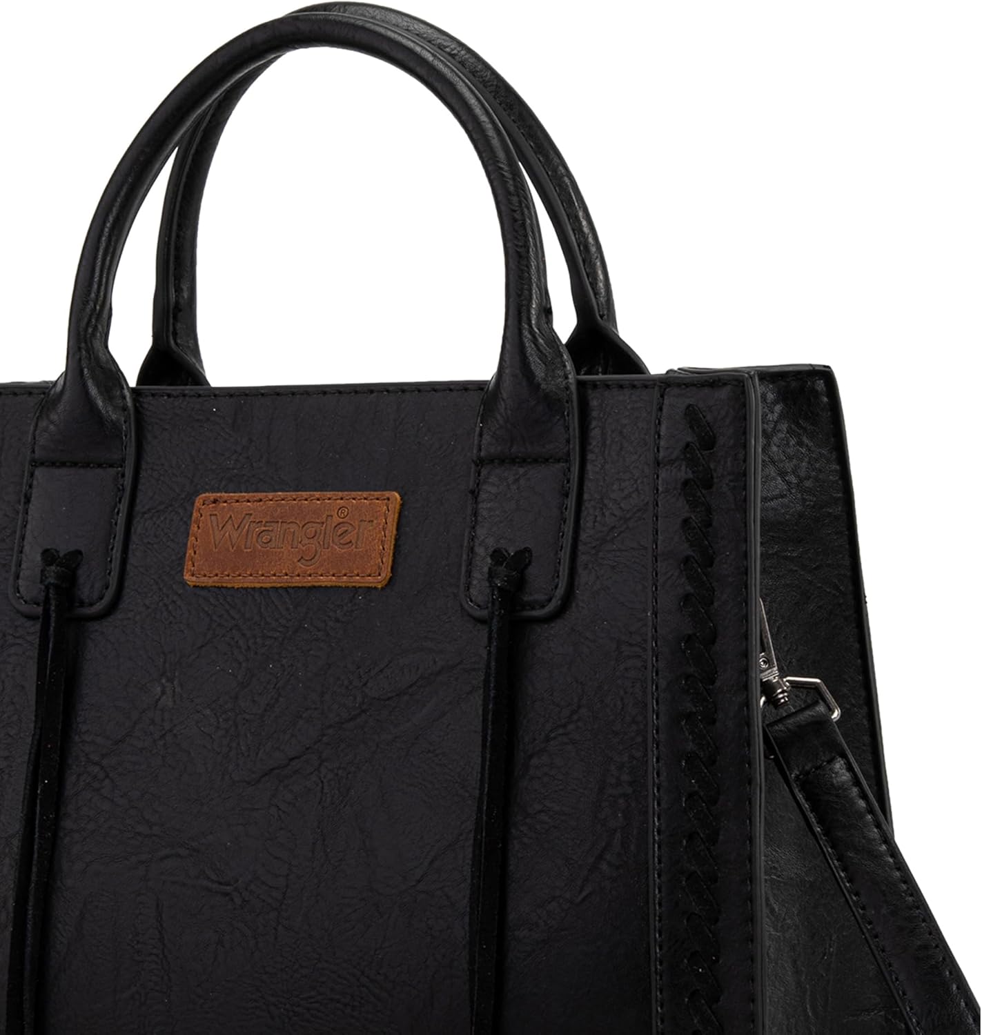 Wrangler Tote Bag for Women Western Cowhide Purse and Wallet Set - Image 4