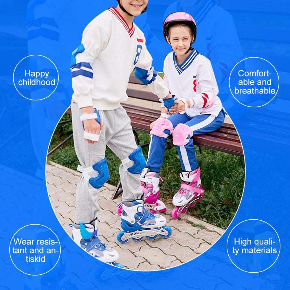 spier Patins à roues alignées pour enfants et adultes - Patins à glace réglables