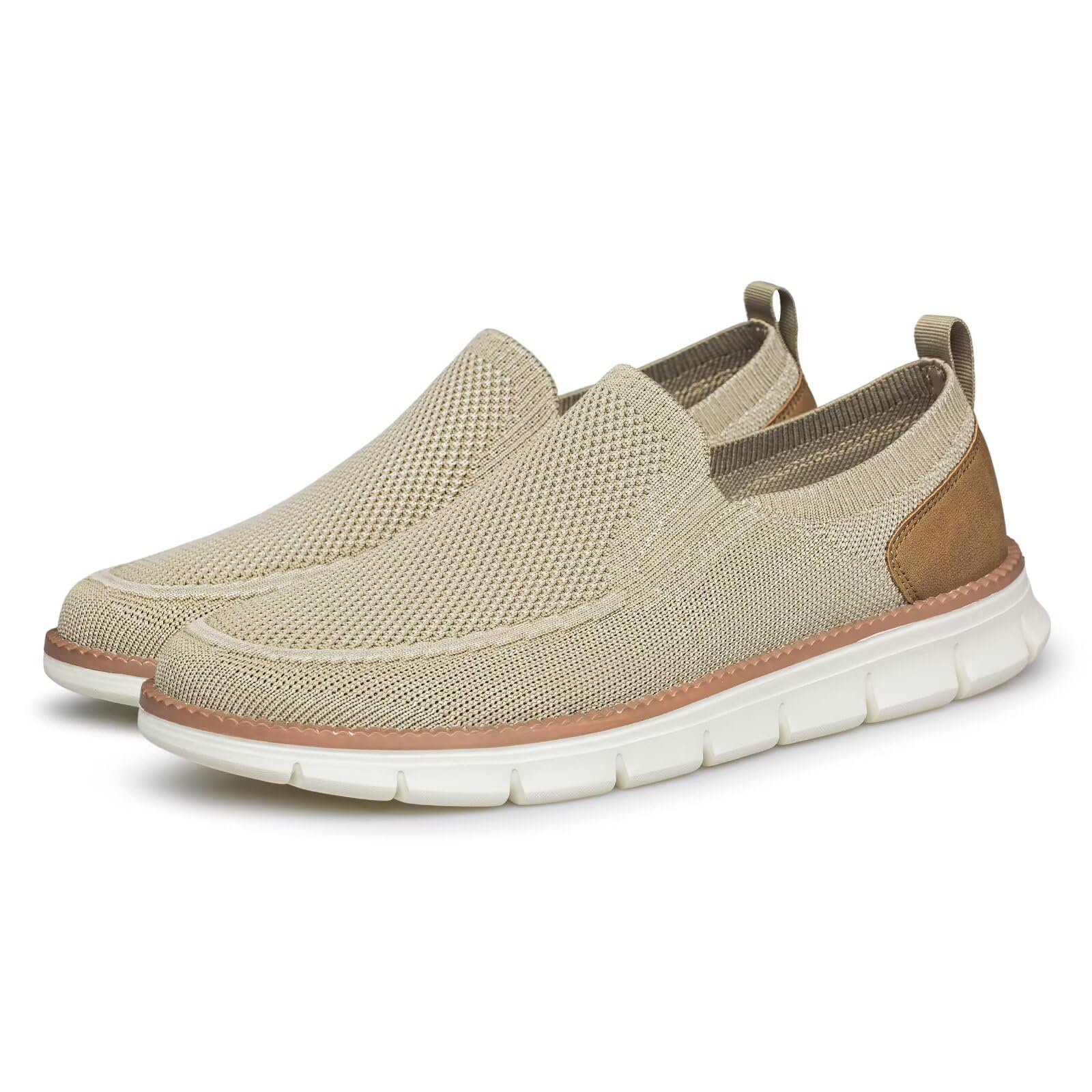 ADQ Herren Slip On Loafer Mokassins Flache Slipper