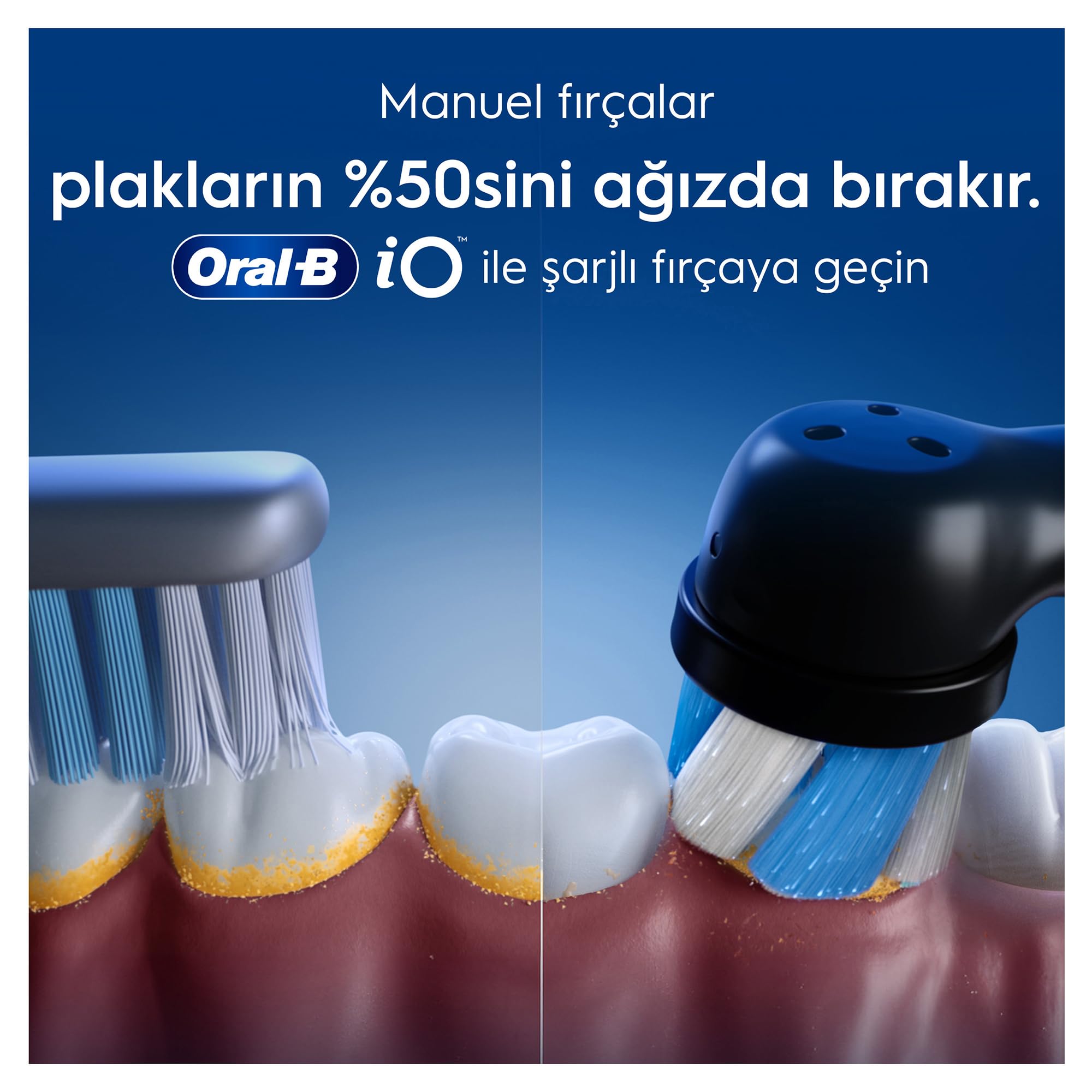 Oral-B Pro-Sensitive Advanced Hassas Temizlik Diş Fırçası, Ekstra Yumuşak, 2 Adet