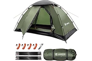 Backpacking Tent for Camping, 1/2 Person Ultralight Backpacking Tent Easy Setup Waterproof Lightweight