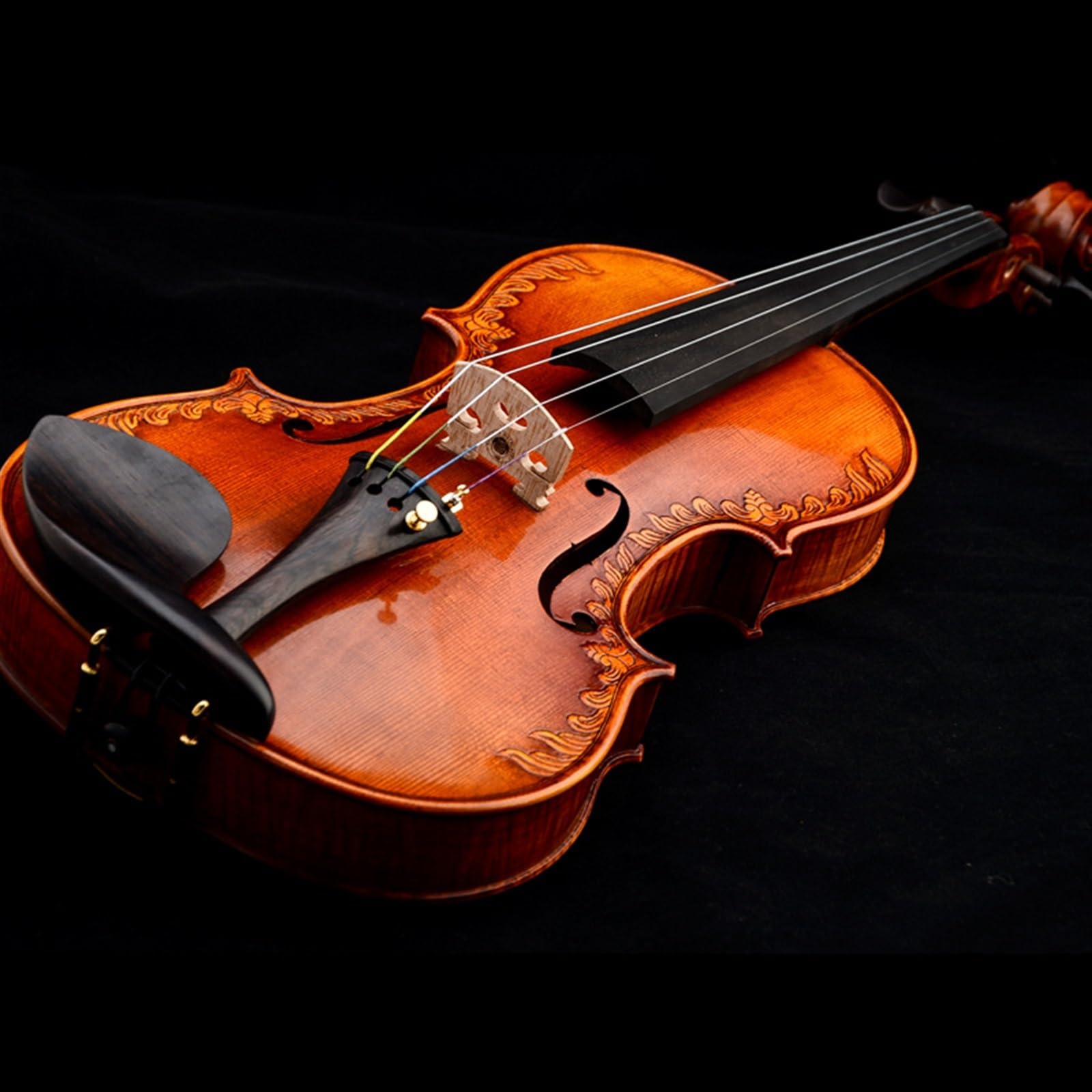 Violino Set Violino Violino professionale inciso a mano vintage