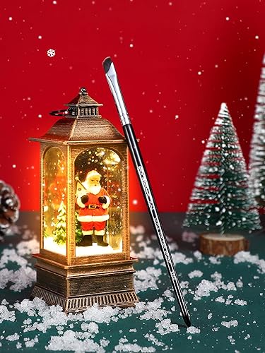 Miniatura 9 de EIGSHOW - Cepillo delineador de ojos en ángulo de gel con forma de hoz para delineador de ojos preciso, cejas y párpados con cerdas veganas curvadas