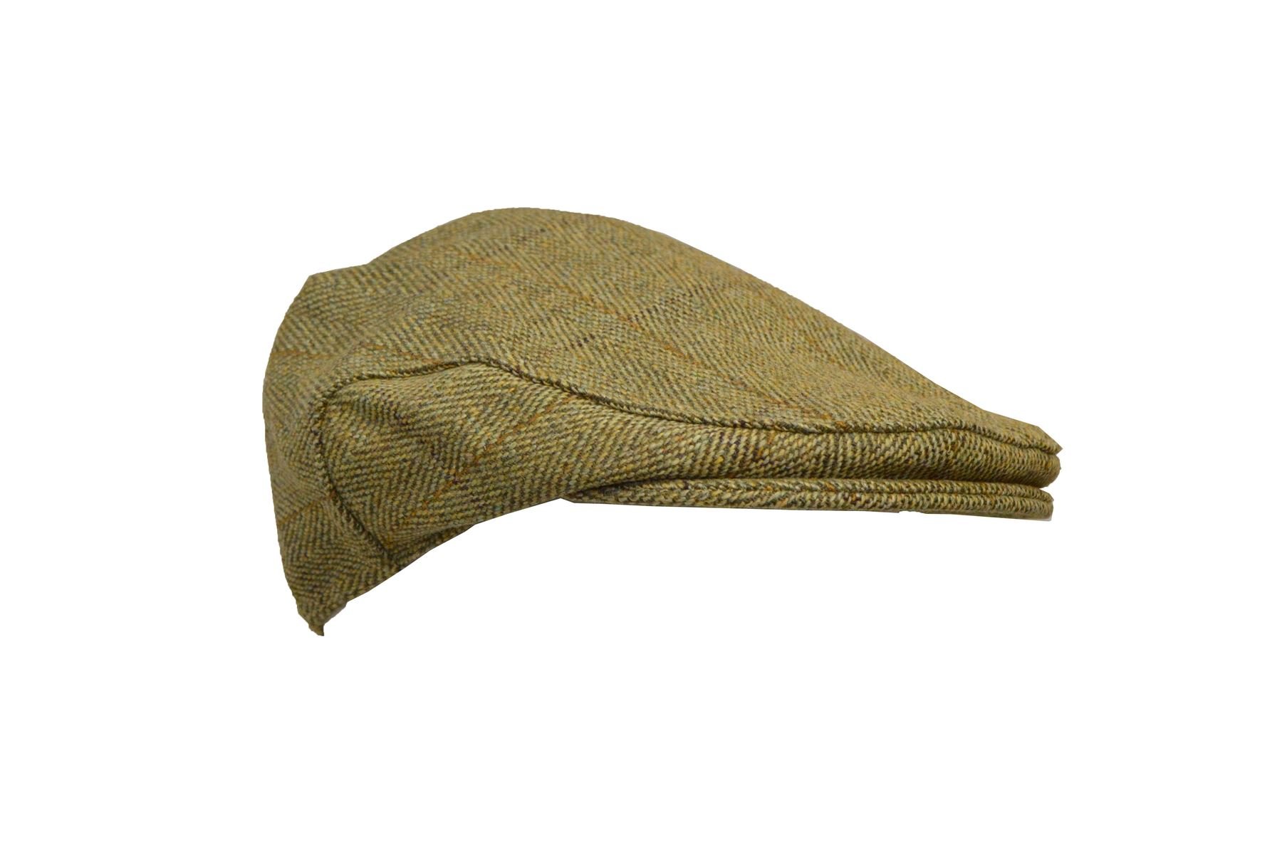 WALKER AND HAWKES - Berretto Piatto Derby Tweed Impermeabile Dainton