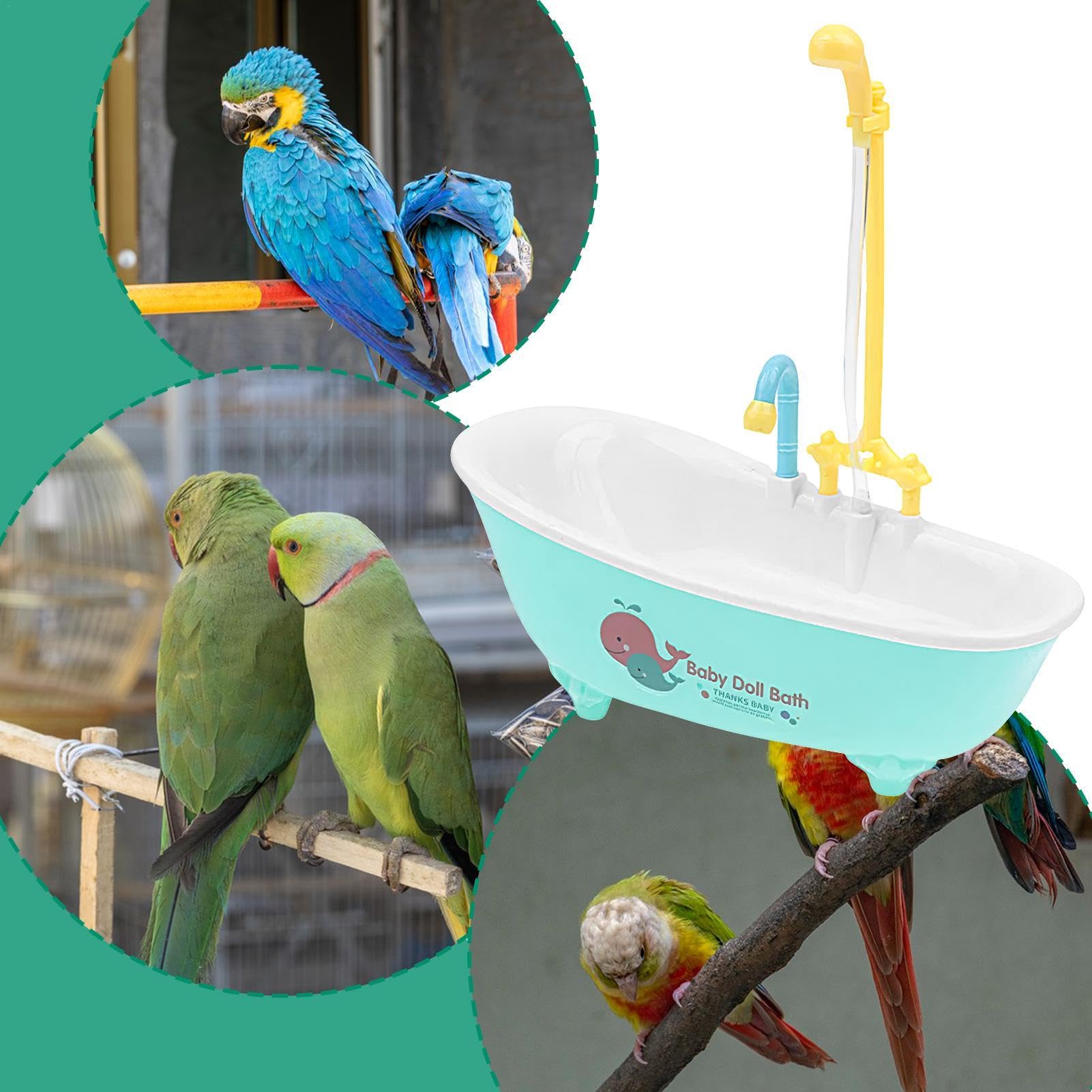 Bathtub - Papegaai Douche, Automatisch