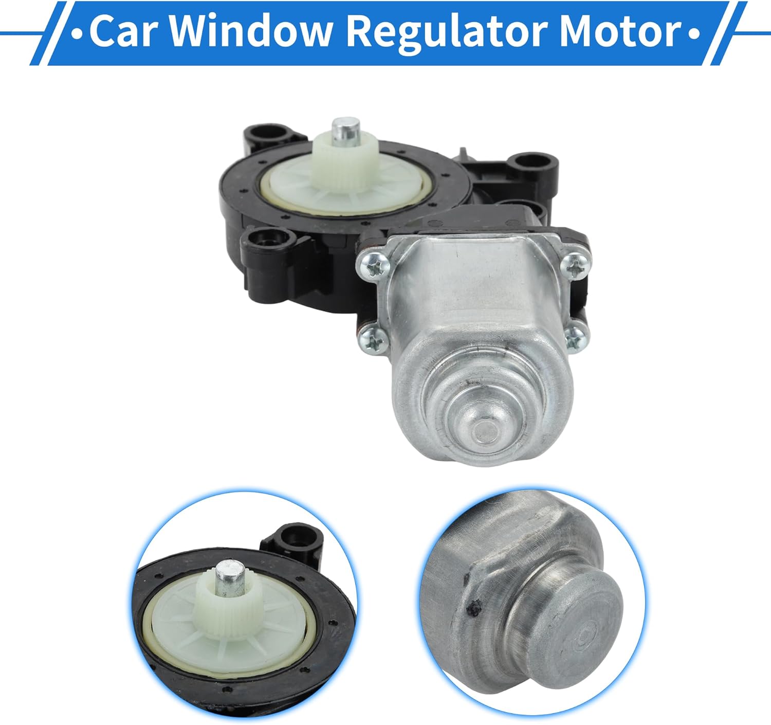 Front Left Power Window Regulator Lift Motor for Hyundai Elantra GT 2018-2020 No.82450G3000 2 Pin Car Window Glass Lift Motor