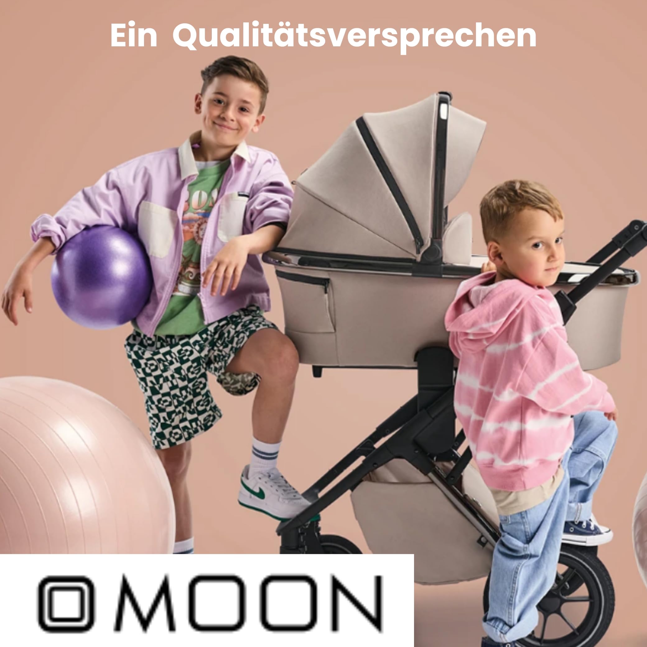 Moon Premium Baby Fußsack 96x40 cm & Windel Blaubaer | Warmer Winterfusssack herausnehmbares Teddy Fell, waschbar | Universal Kinderfusssack Für Kinderwagen Buggy | Ideale Wärmeisolierung ab Geburt