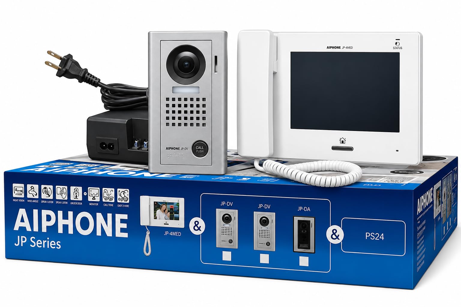 AIPHONE モニターインターフォンセット Amazon.com: Aiphone 7