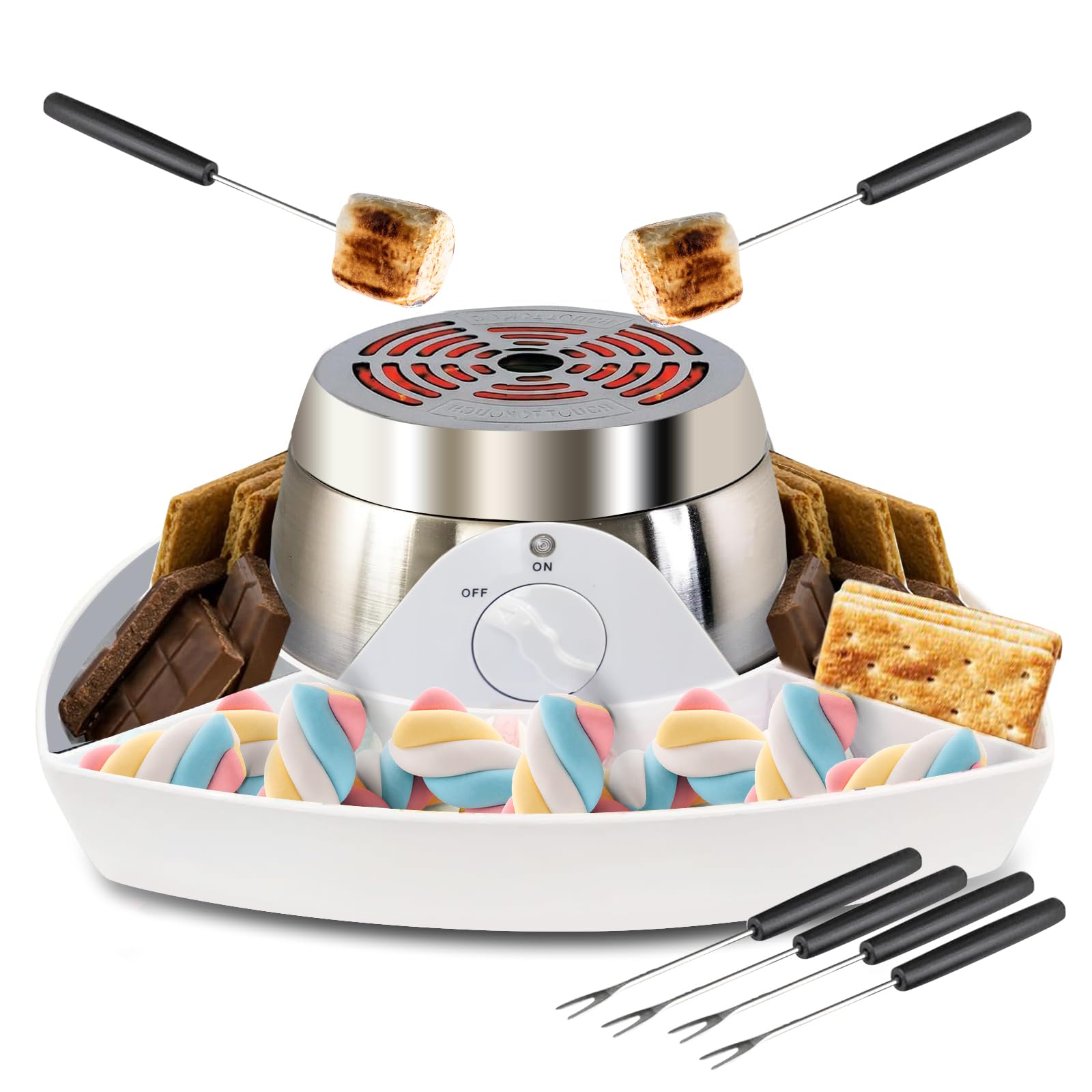 Amazon.com: Smores Maker Tabletop Indoor Kit, Indoor Smore Maker
