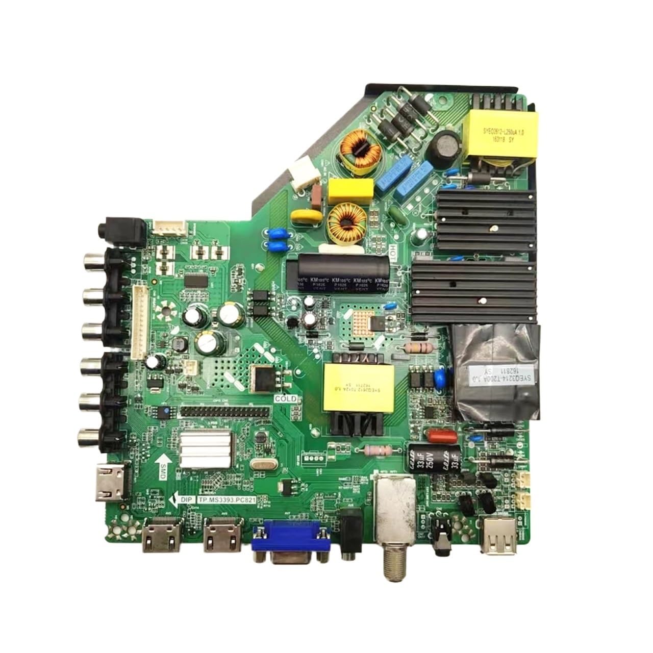 Carte Mère TP.MS3393.PC821 Testée pour Réparation Écran T500HVN07