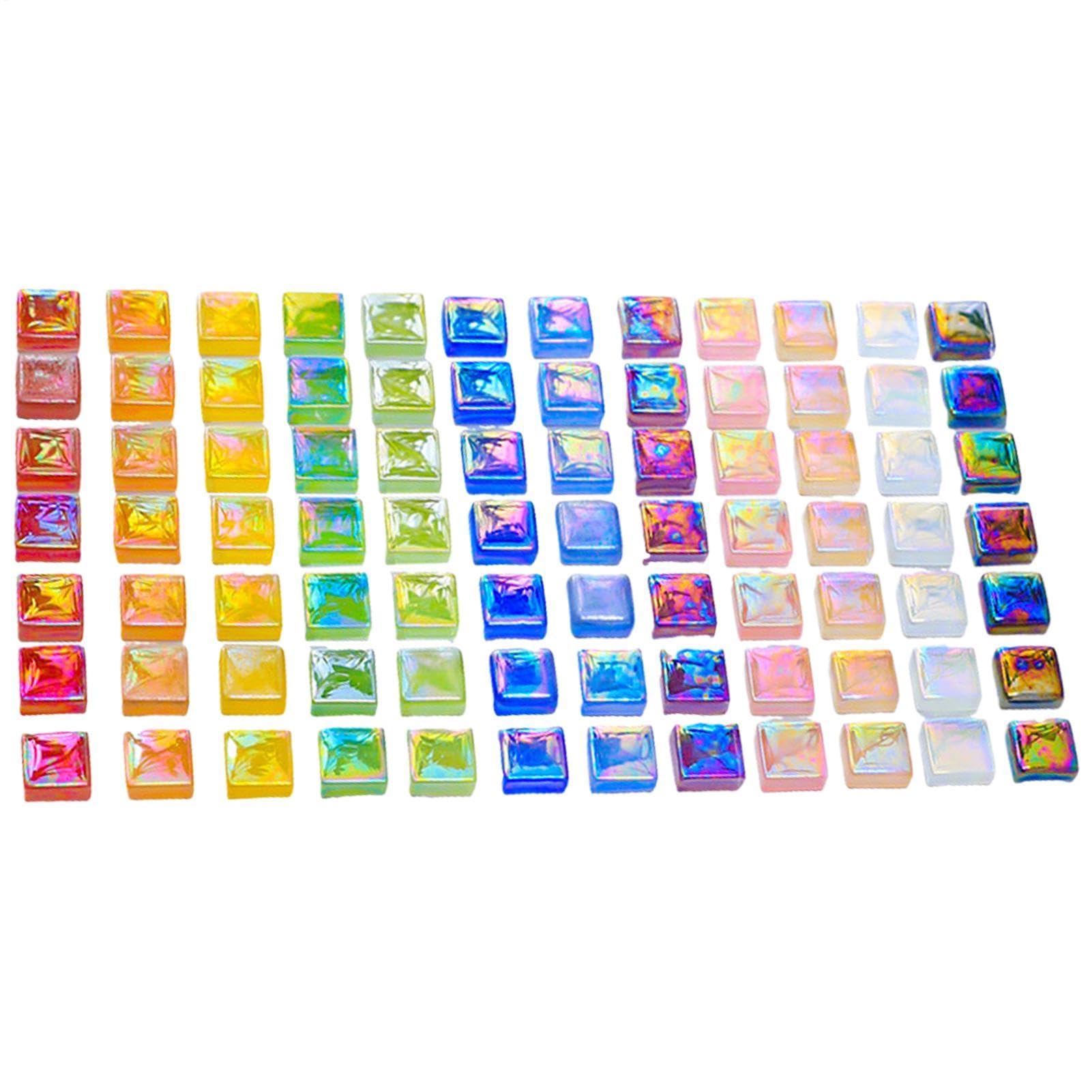 Tesela De Mosaico 1100 Piezas de Colores Mixtos para Manualidades y
