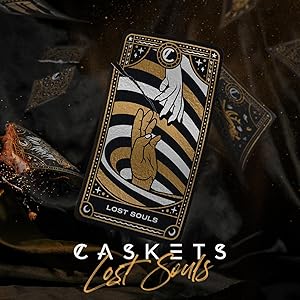 Lost Souls - Clear W Gold/black Splatter