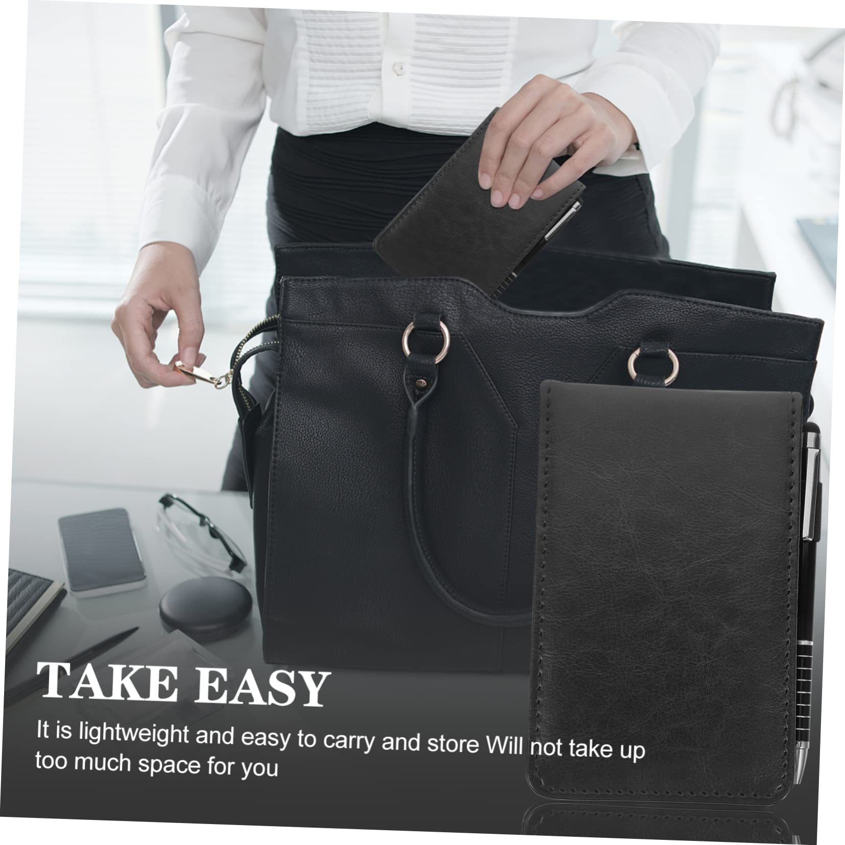 VILLCASE 3juegos Cuaderno De Portátil Con Bolígrafo Libreta De Multifuncional Para Proyectos y Para Empresarial y Personal Material Pu Elegante y Práctico