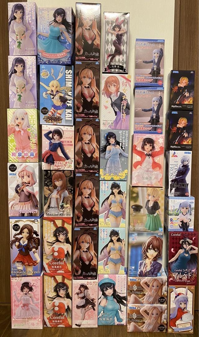 Amazon | プライズ フィギュア まとめ売り 37体 | フィギュア・ドール 通販