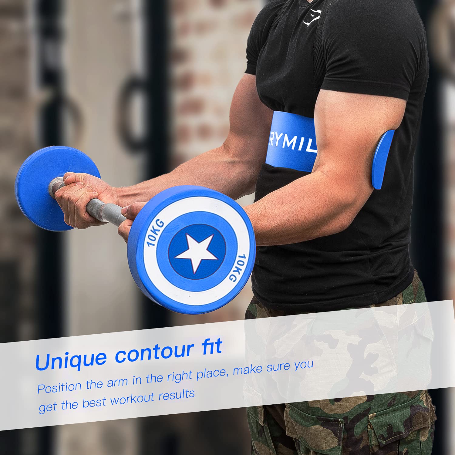 Buy EVERYMILE Fitness Arm Curl Blaster, Sports Arm Blaster, Biceps