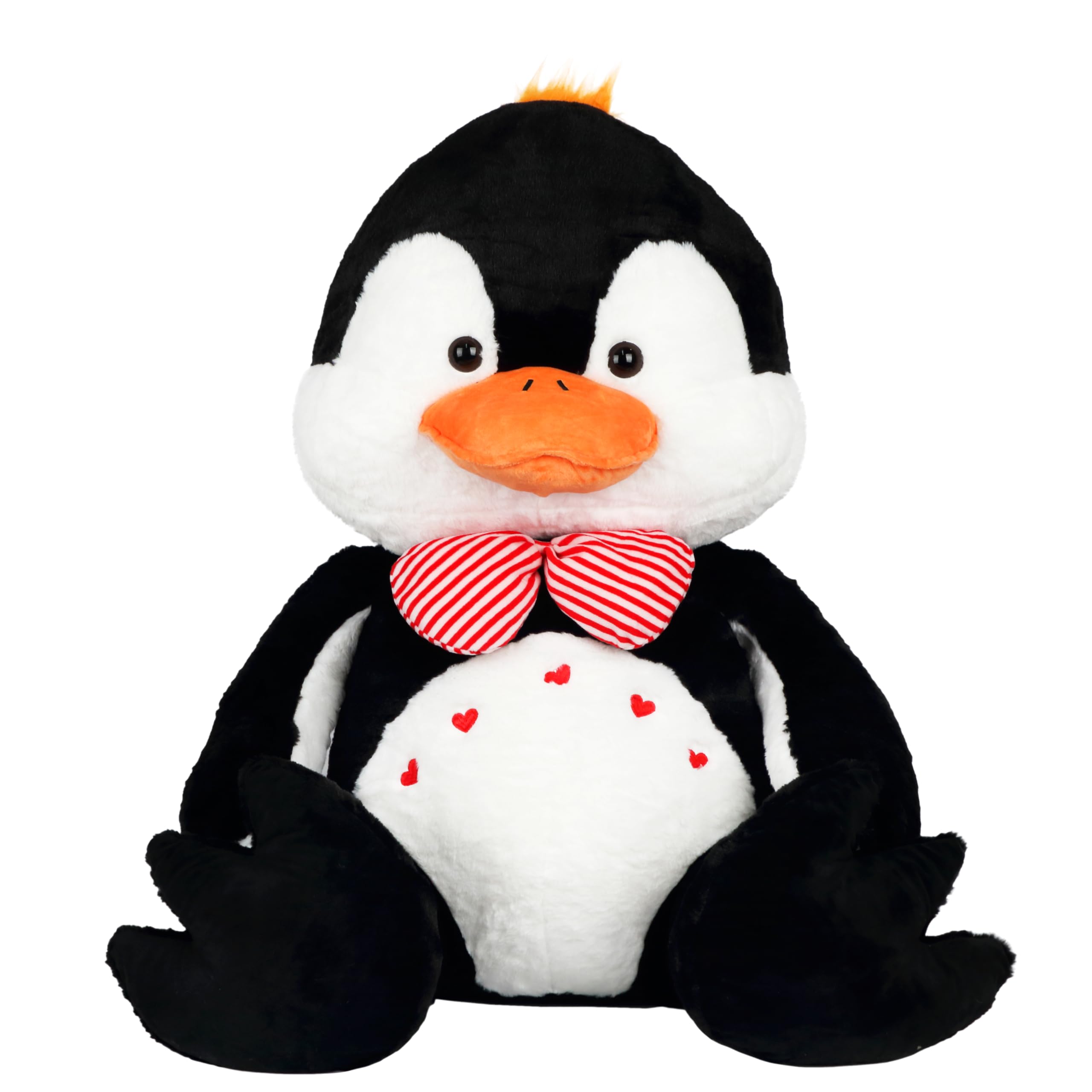Penguin Stuffed Animal-Giant Penguin Plush, 59" Stuffed Penguin Toy Valentines Birthday Gifts for Kids Boys Girls Girlfriend