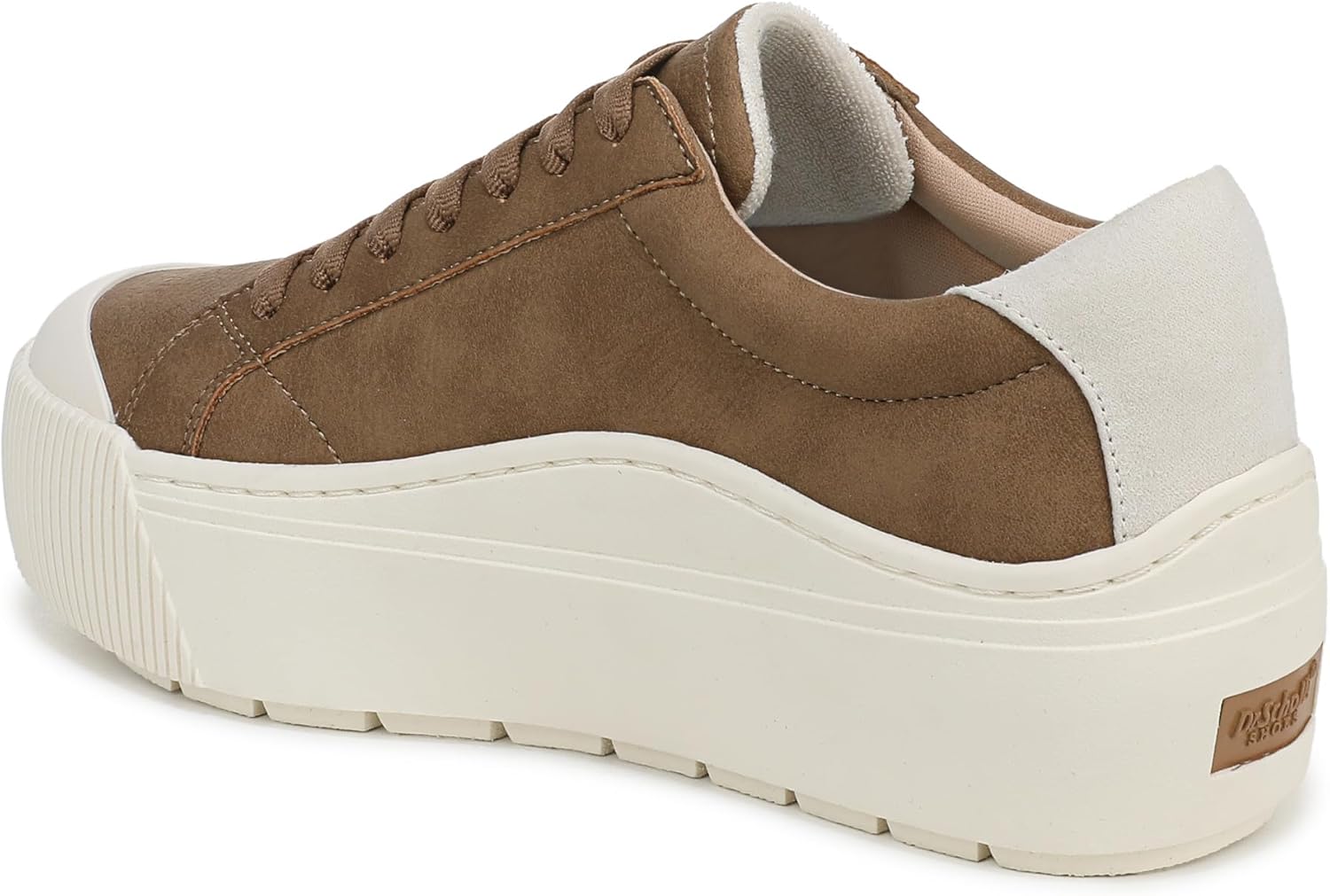 Dr. Scholl's Shoes Women's Time Off Max Sneaker Toasted Taupe Brown 8 M - Image 8