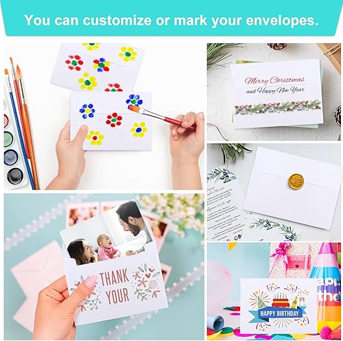 Miniatura 89 de 65 paquetes de sobres A4 de 10 x 15 cm para invitaciones, imprimibles, autosellables para bodas, fotos, tarjetas de felicitación, correo