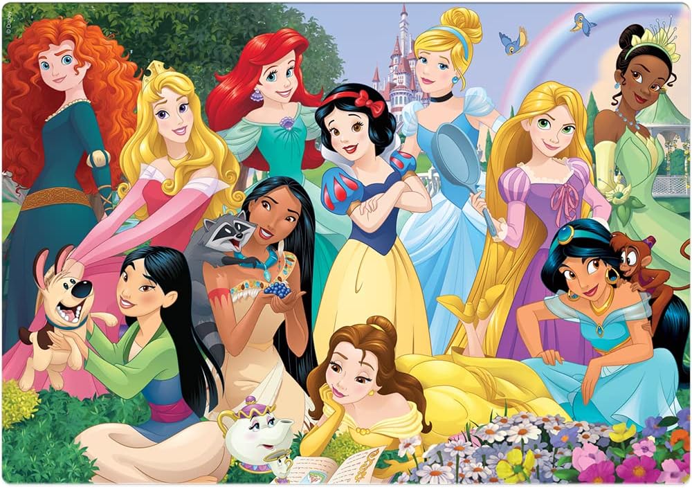 Toyster - Quebra-cabeça Grandão: Princesas - 48 peças - Disney - JAK