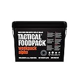 Tactical Foodpack Weekpack Alpha (21 Mahlzeiten) - Gefriergetrocknete Mahlzeiten I zum Verzehr bereit I MRE I Survival I Outdoor Nahrung I Trekking Nahrung I Expedition I Office