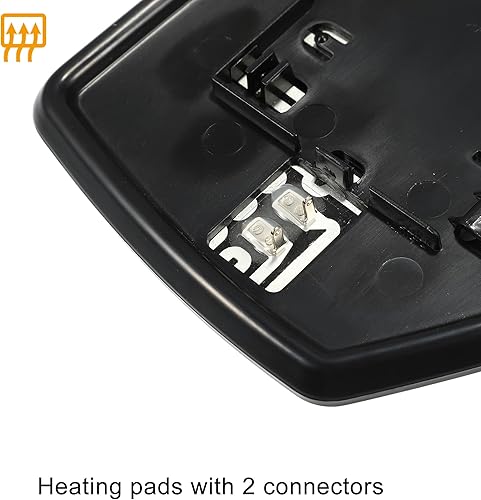 Miniatura 6 de X AUTOHAUX Coche 2 unids retrovisor izquierdo derecho calentado espejo lateral vidrio para Ford Escape 2008-2012 8L8Z17K707G AL8Z17K707E