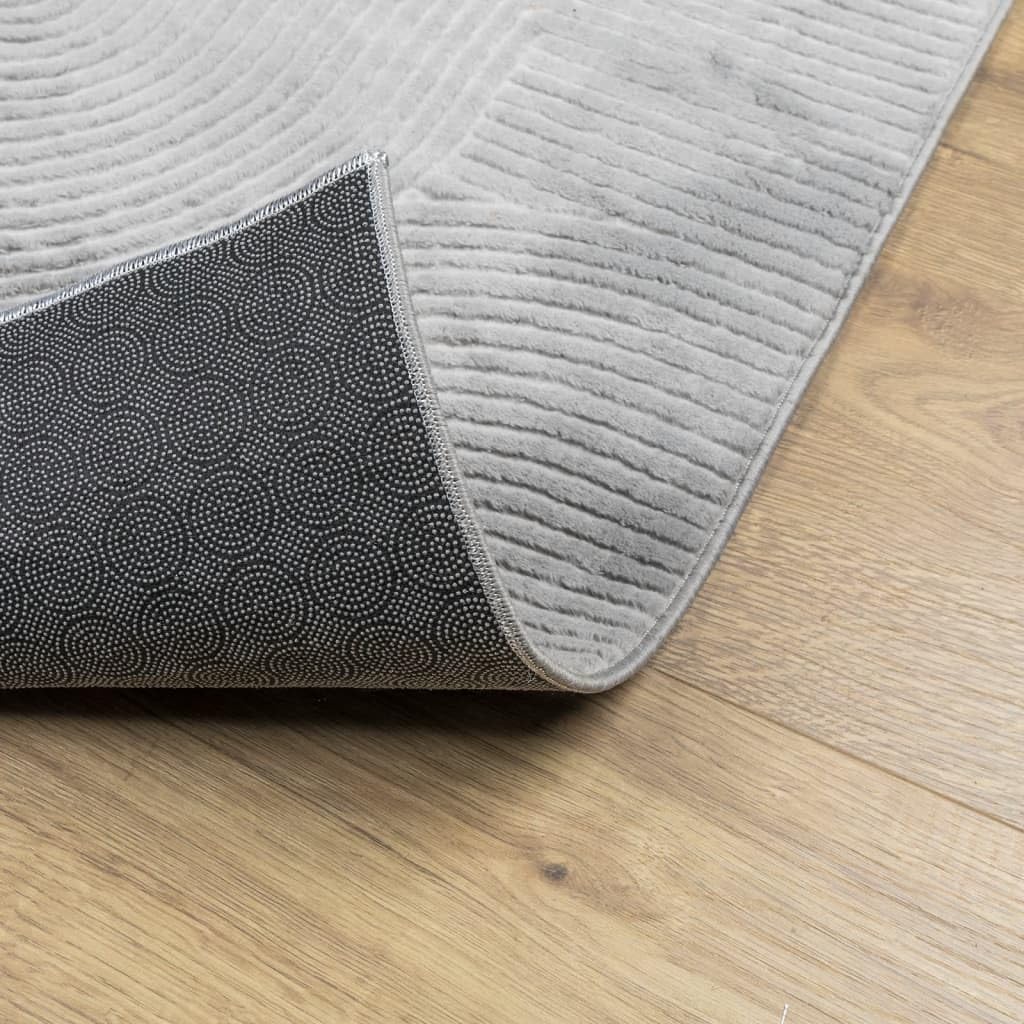 Tapis IZA Poils Courts Style scandinave Gris 120x170 cm,Maison & Jardin,Décorations,Tapis,3.9 kg-375452