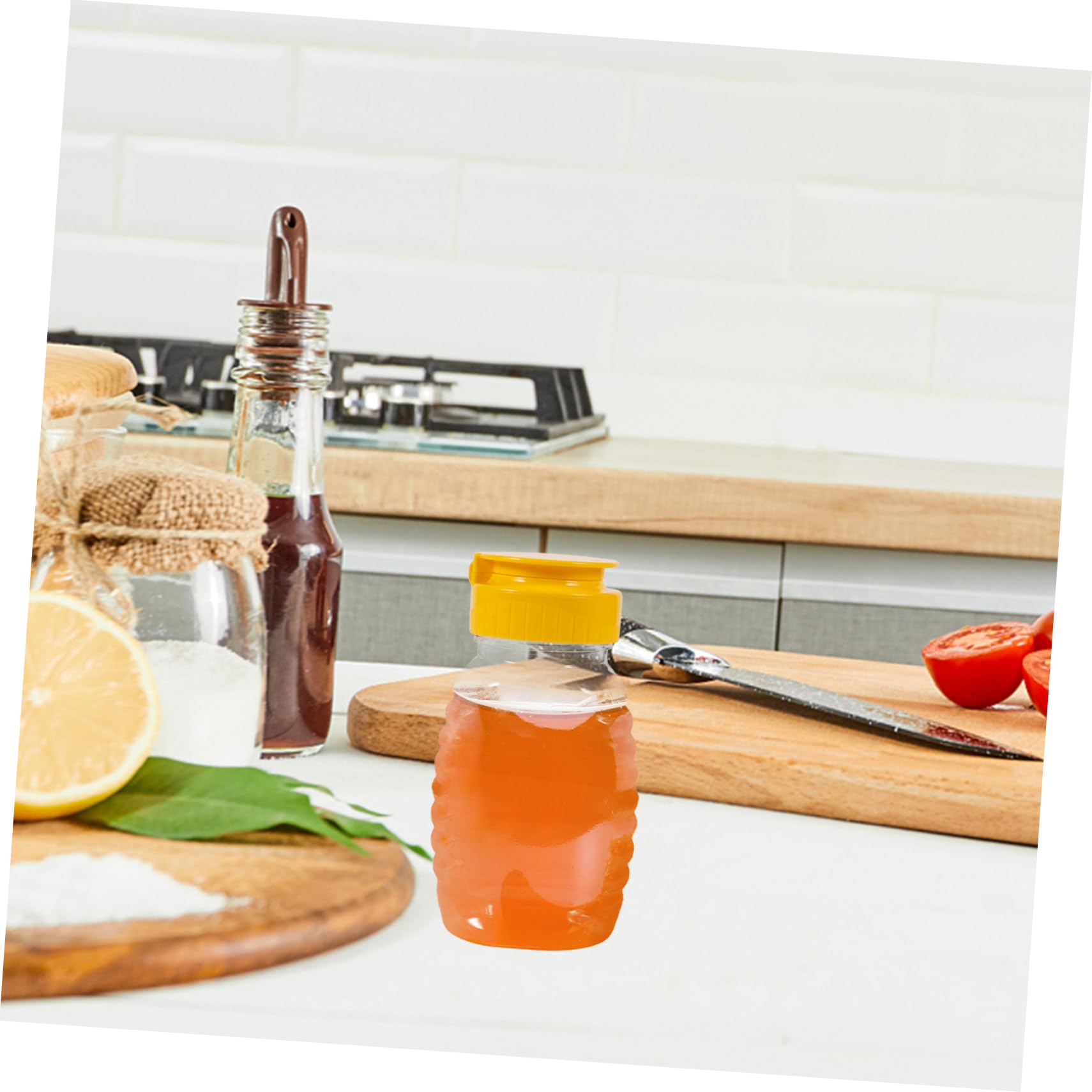 Lot De 2 Bouteilles De Miel étanches Pour Condiments Au Miel