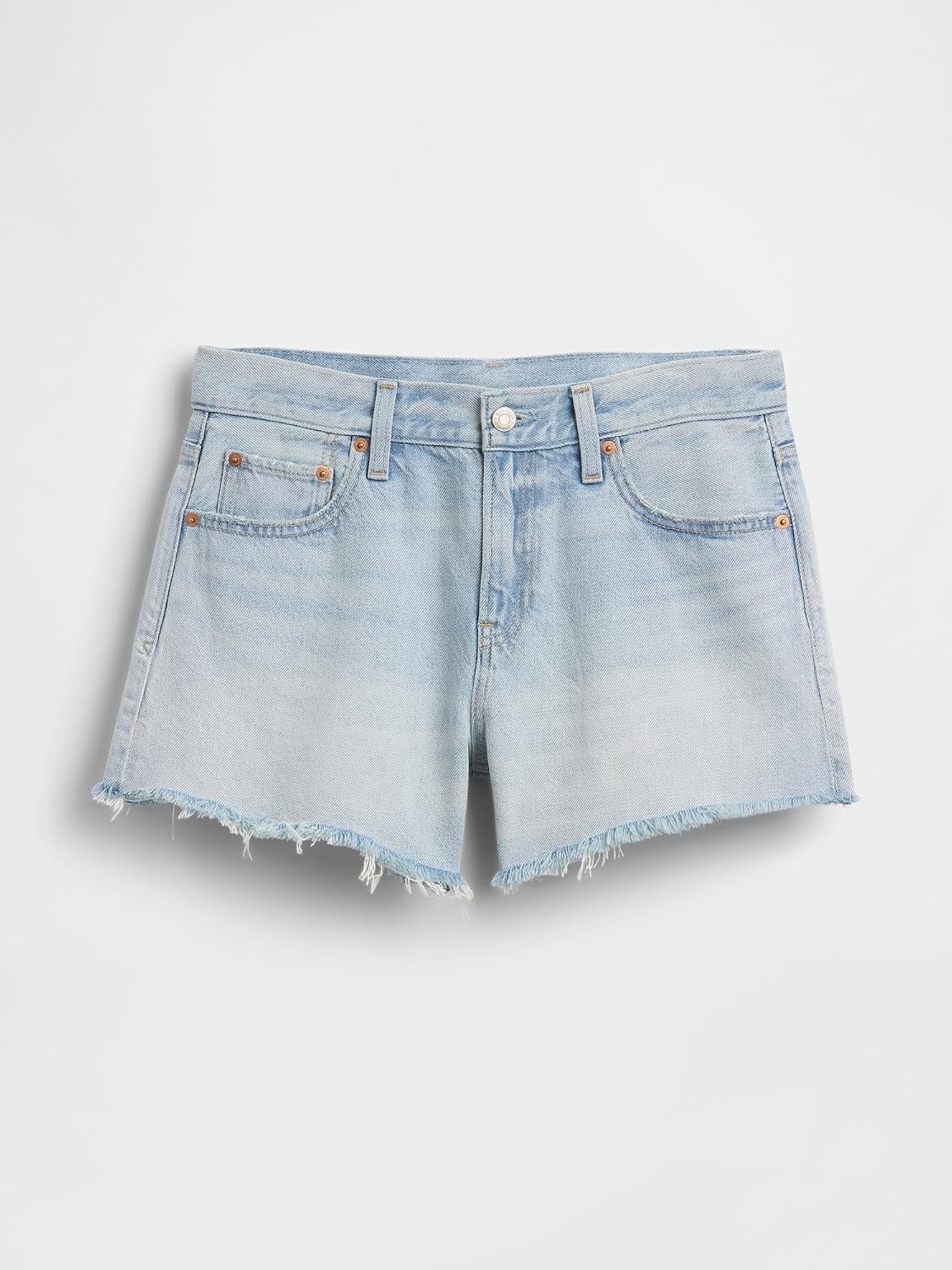 Gap Women's Relaxed Cut-Off Hem Denim Short