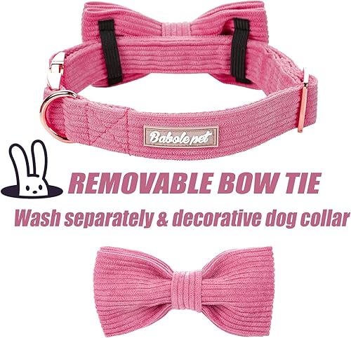 Miniatura 311 de Collar de perro con bandera estadounidense con pajarita, collar patriótico para perros pequeños, medianos y grandes, talla XS