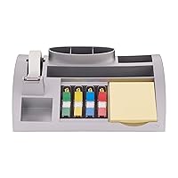 Algopix Similar Product 14 - Postit Desk Organizer Silver Color 
