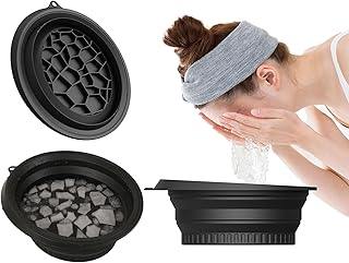 Cuenco facial para hielo, 2 piezas de baño de...