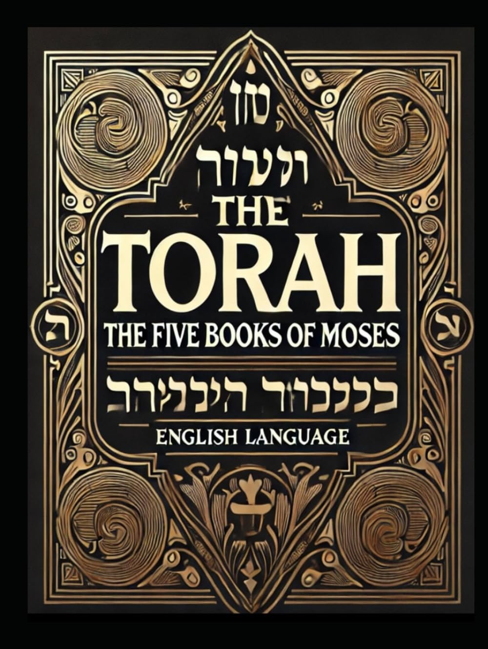 The Torah in English and Hebrew - The Five Genesis, Exodus, Leviticus, Numbers and Deuteronomy