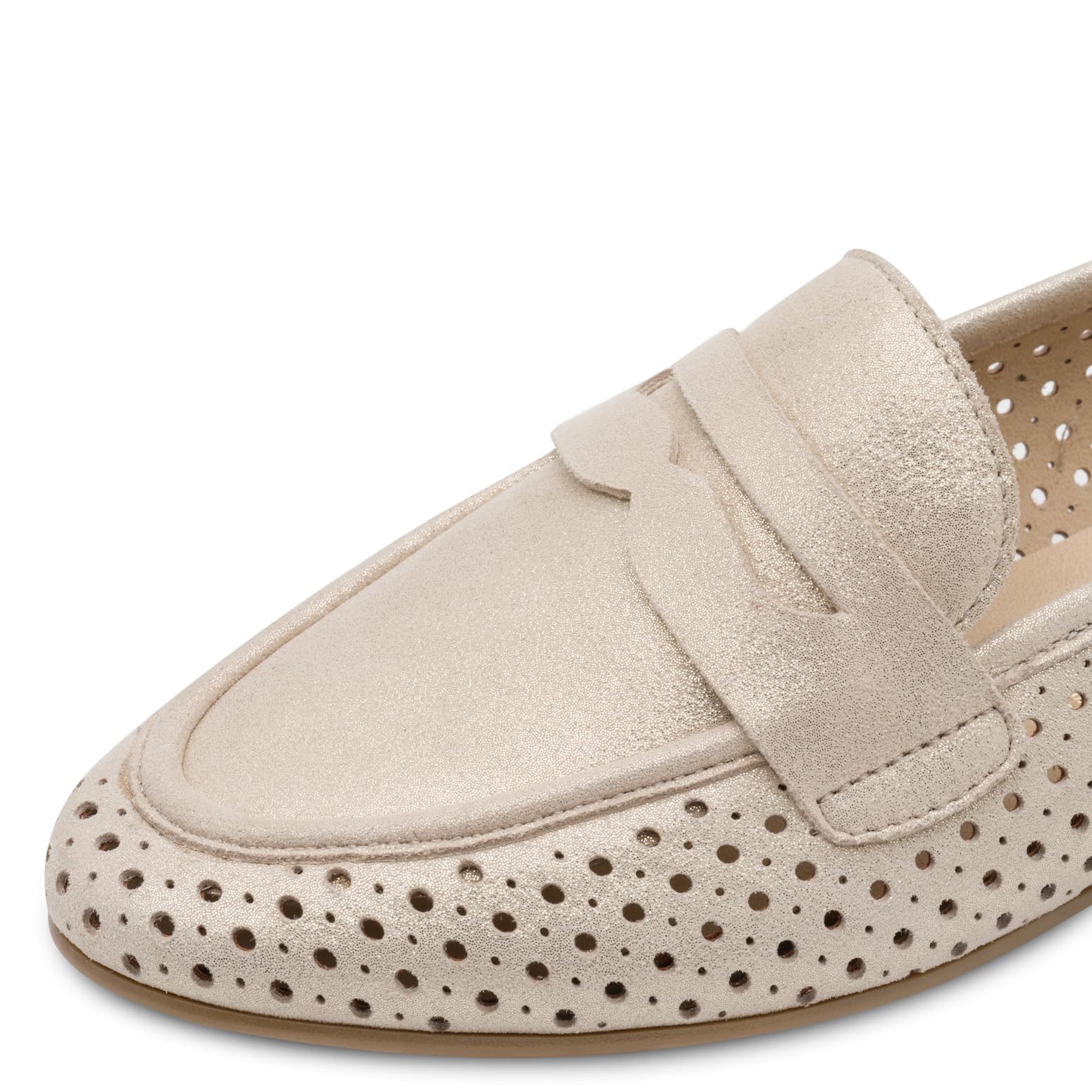 MARCO TOZZI Mocassins Femme Semelle Feel Me Souple Cuir Doublure Douce Élégant