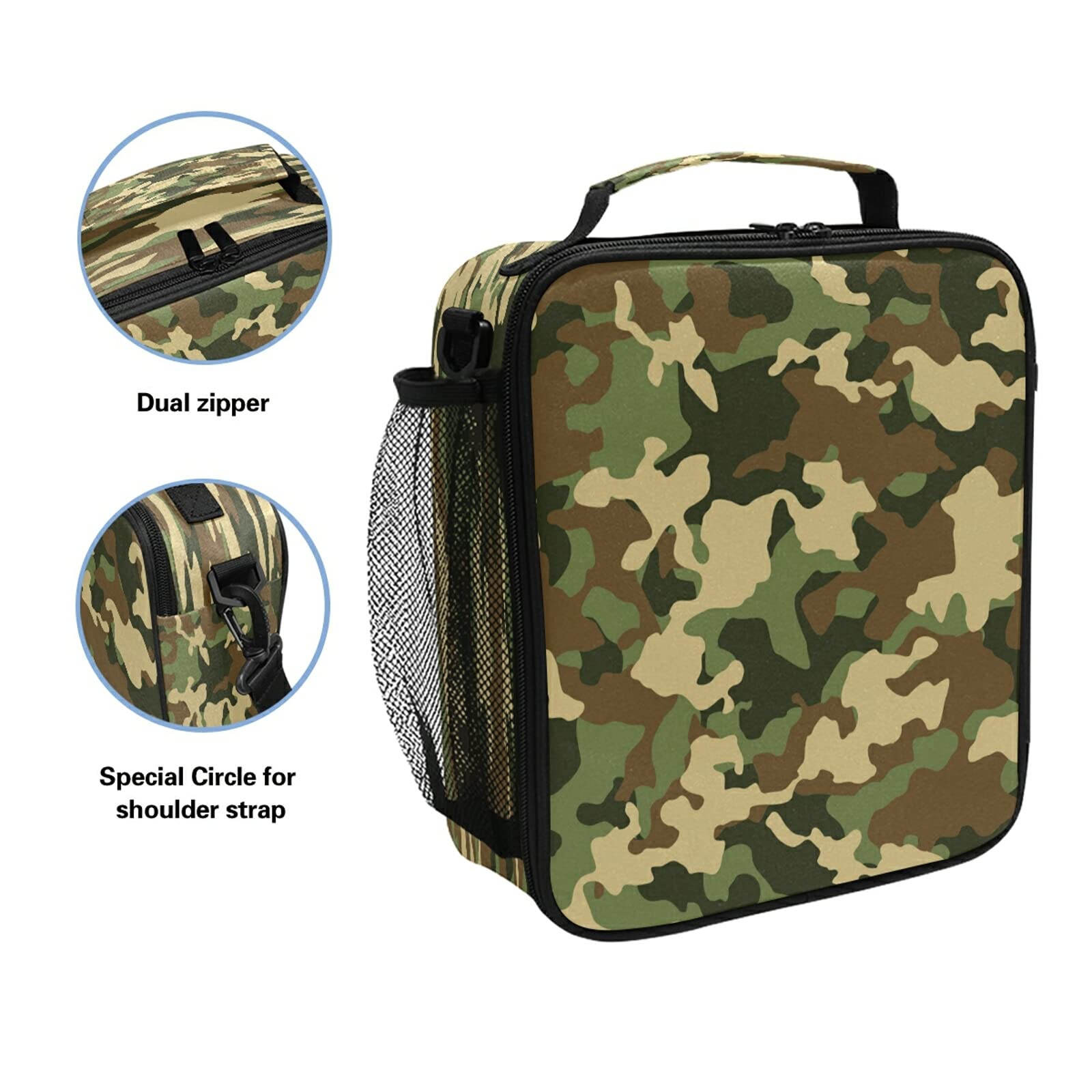 Boîte à Déjeuner Isotherme Pour Homme - Motif Cascades Sur La