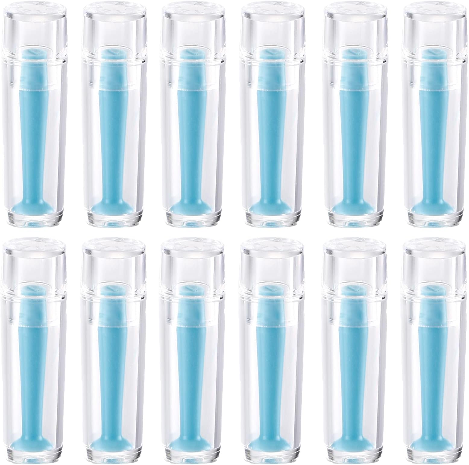 12 Pieces Hard Contact Lens Remover Tool for RGP and Scleral Lenses - Plunger Suction Cup