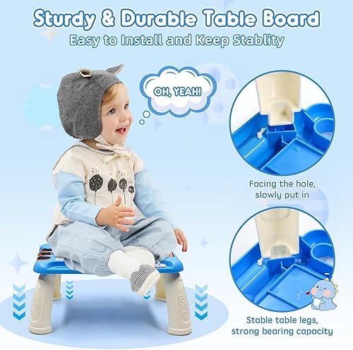 Miniatura 12 de AiTuiTui Tablero magnético de dibujo para niños pequeños, regalo para niñas y niños, escritura de bocetos a color, garabatos, bloc de viaje