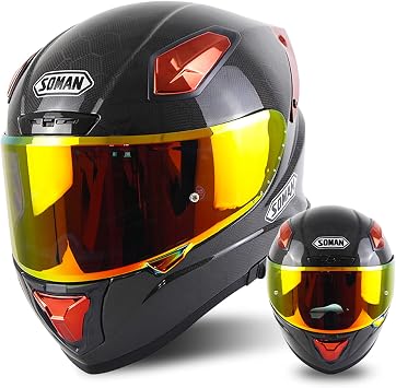 Full Face Auto Racing Helmet Youth Men 