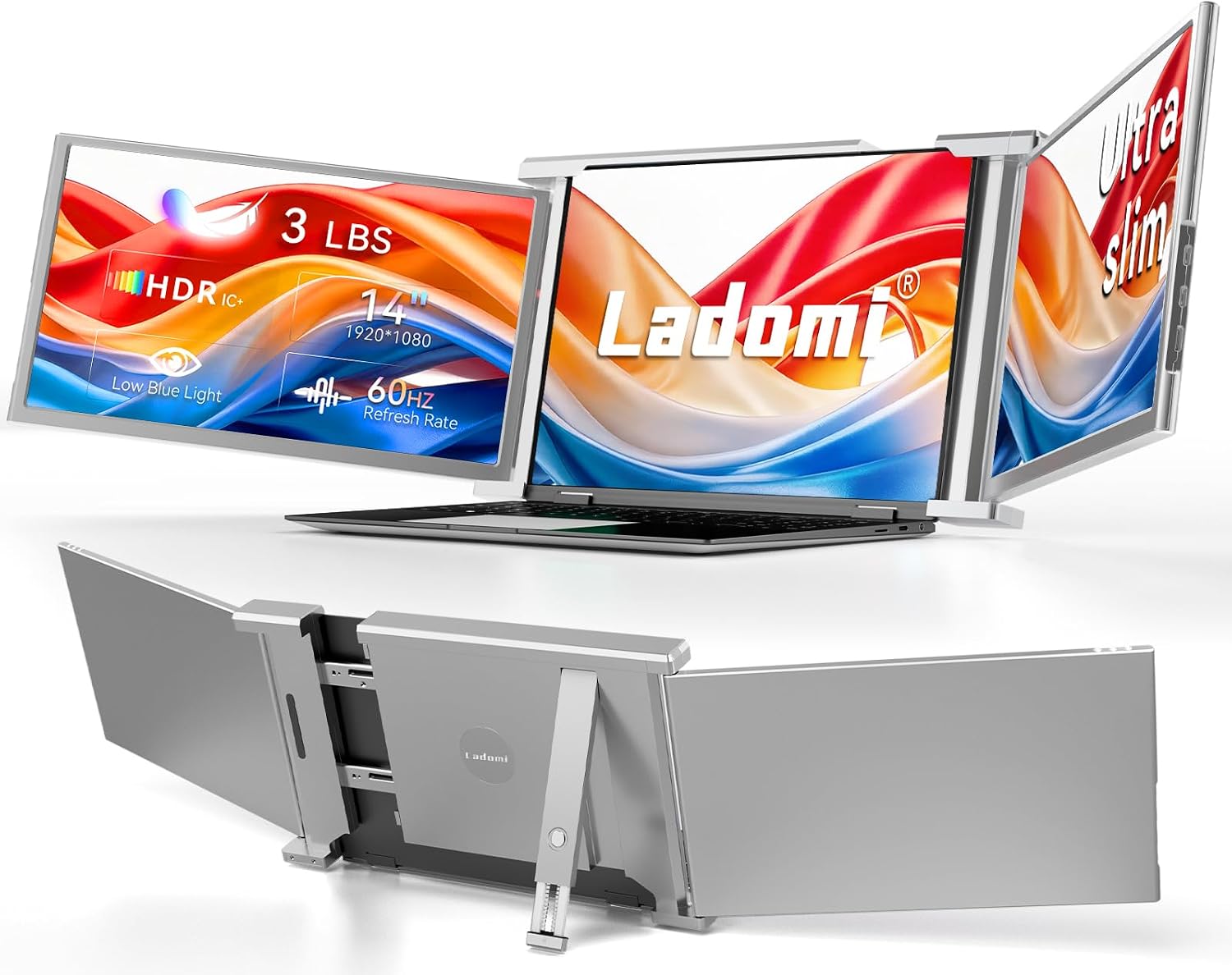 Ladomi 14" Laptop Screen Extender-S14