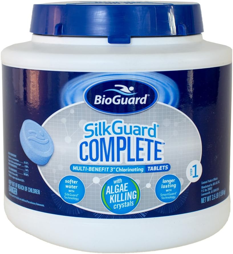 BioGuardSilkGuard Complete 3 Inch Chlorinating Tablets (3.5 lb)