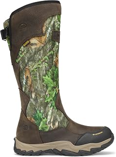 LaCrosse Men’s Venom II Wellington 17” Snake Boots for Men with Flexible Snake Guard, Dry-Core Lining, Supportive EVA Footbed, Traction Lug Outsole