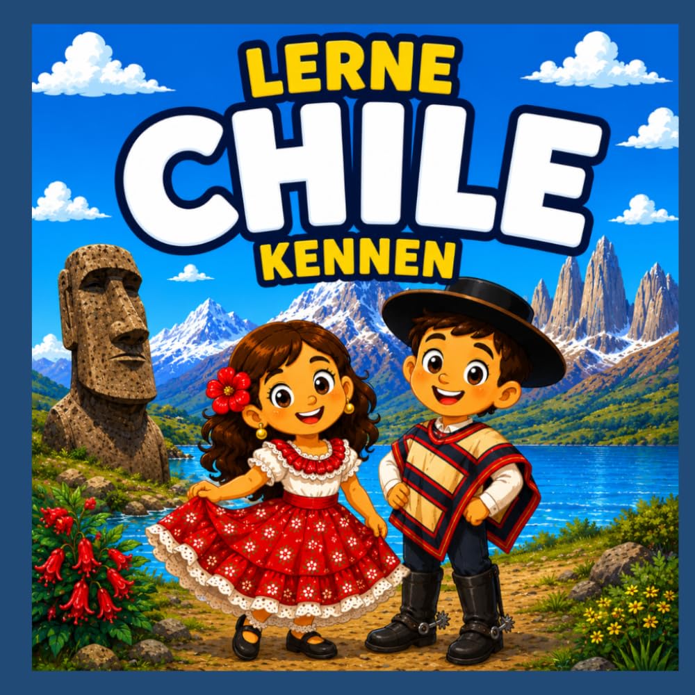 Lerne Chile kennen: Ein spannendes Kinderbuch über Chiles Kultur, Geschichte, Natur, Essen und Traditionen (Lerne die Welt kennen)