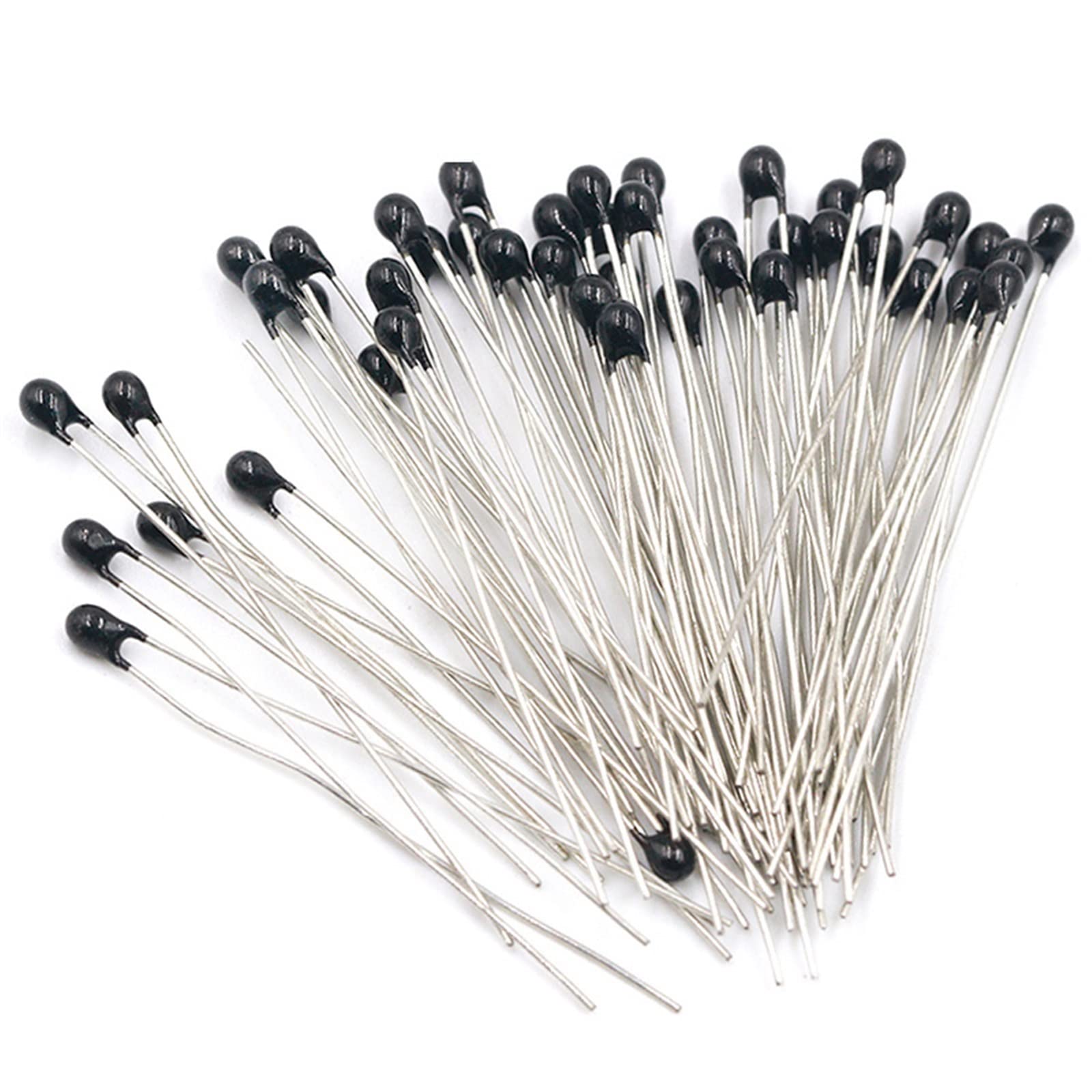 20 pz/Lotto NTC-MF52AT Termistore Resistore 5% 3950 1K ~ 100K 1K 2K 3K 4.7K 5K 10K 20K 47K 50K 100K Ohm Resistenze Termiche Kit(100K)