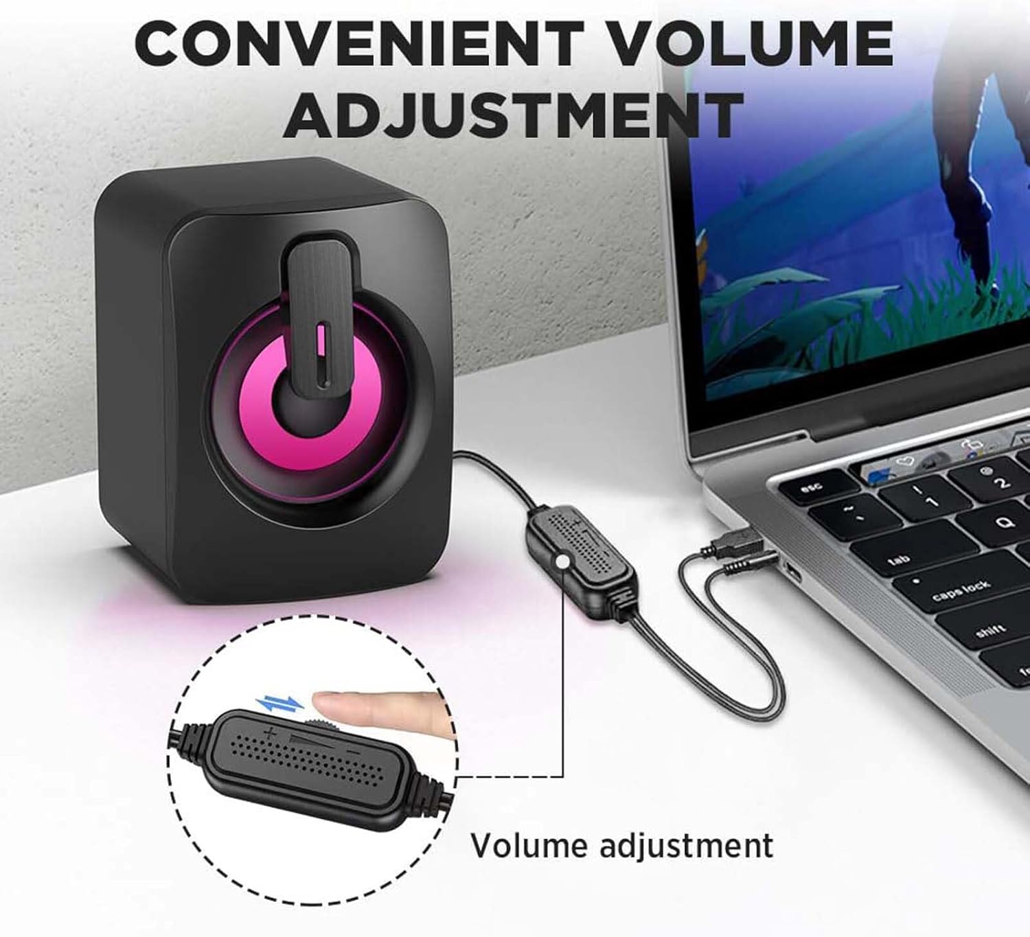 مكبرات صوت للكمبيوتر من الميكاكوز، مكبر صوت بلوتوث، ستيريو هاي... - view 3